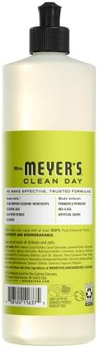 Mrs. MEYER'S CLEAN DAY Variety Pack, 1 Liquid Hand Soap 12.5 Oz, 1 Multi-Surface Everyday Cleaner 16 Oz. 1 Liquid Dish Soap 16 Oz, Pear Tree, 1CT