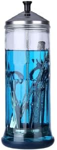 Unit Blue Barber Germicidal Disinfectant Concentrate for Barbers, Anti-Rust Formula, Sterilize Barbers Tool, Scissor, Clips, Razors, Brush, Combs & More, Barber Shop Supplies & Essentials (Pack of 12)