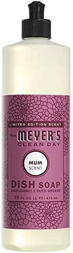Mrs. MEYER'S Mum Kitchen Set Variation Includes, 1 Hand Soap, 1 Dish Soap, and 1 Multi Surface Cleaner 3 ct.