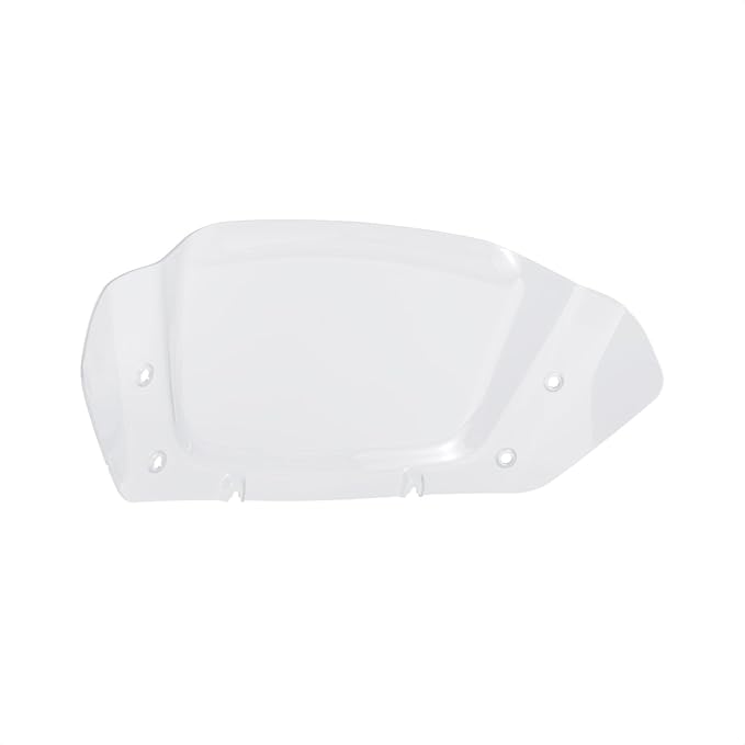 10" Wave Windshield Windscreen Wind Splitter Compatible for Harley Street Glide FLHX, CVO Street Glide FLHXSE 2023 2024 (Clear)