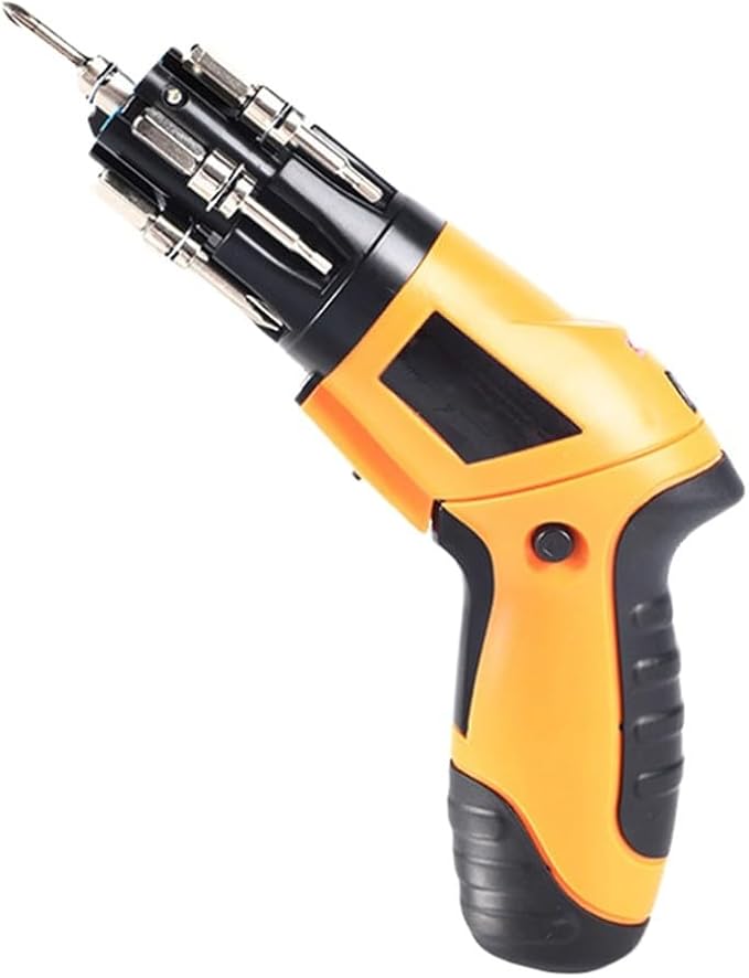 Rechargeable Cordless Electric Screwdriver Set With LED Light, Mini Drill Driver Tool For Home Repair And Assembly