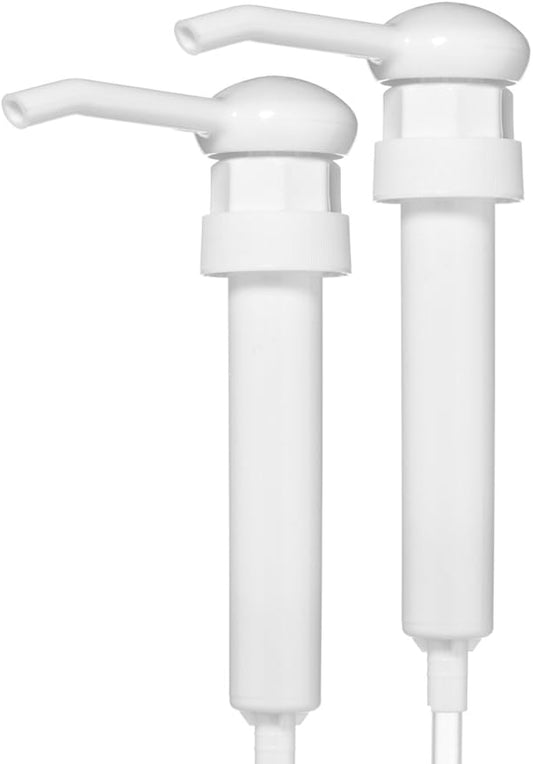 Bar5F 1 Gallon (128 oz) Pump Dispensers Pumping Caps fot Dispensing Shampoo Hair Conditioner Lotion Mouthwash 2-Pack