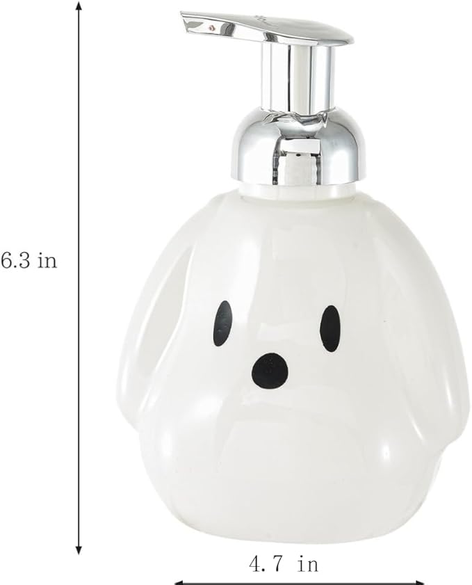 Soap Dispenser with Pump 10.1OZ Plastic Dog Foaming Bottle for Shampoo & Hand Soap Bubble Lotion Bottle for Bathroom & Home