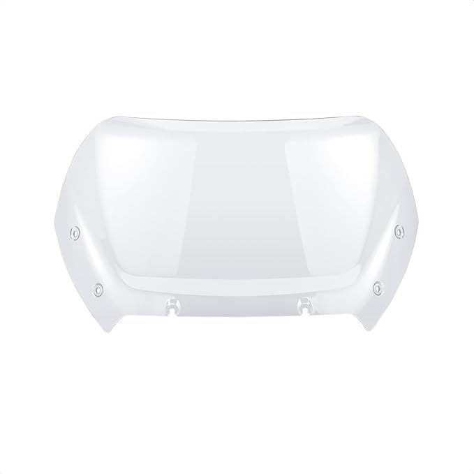 11.5" Wave Windshield Windscreen Wind Splitter Compatible for Harley CVO Road Glide FLTRXSE, CVO Road Glide ST FLTRXSTSE, Road Glide FLTRX 2024 for CVO Road Glide FLTRXSE 2023 (Clear)