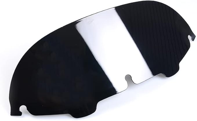 WYNMOTO Black 7" Windshield Windscreen Compatible for 1996-2013 Harley Davidson Touring Street Glide Electra Glide FLHT FLHTCU Ultra Classic Glide FLHX FLHTK Tri Glide 96-13