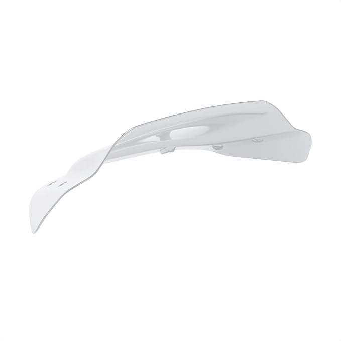 10" Wave Windshield Windscreen Wind Splitter Compatible for Harley Street Glide FLHX, CVO Street Glide FLHXSE 2023 2024 (Clear)