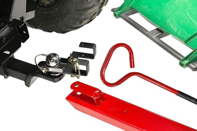 American-Made Premium Combo Hitch, Haul Pin Hitch, Handled Lawn, and Garden Equipment, or Wheeled Garbage Cans - by Garbage Commander