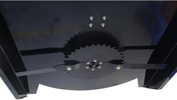72 Inches Skid Steer Hydraulic Heavy Duty Brush Mower Cutter, Fit Universal Mount Plate, USA Stock