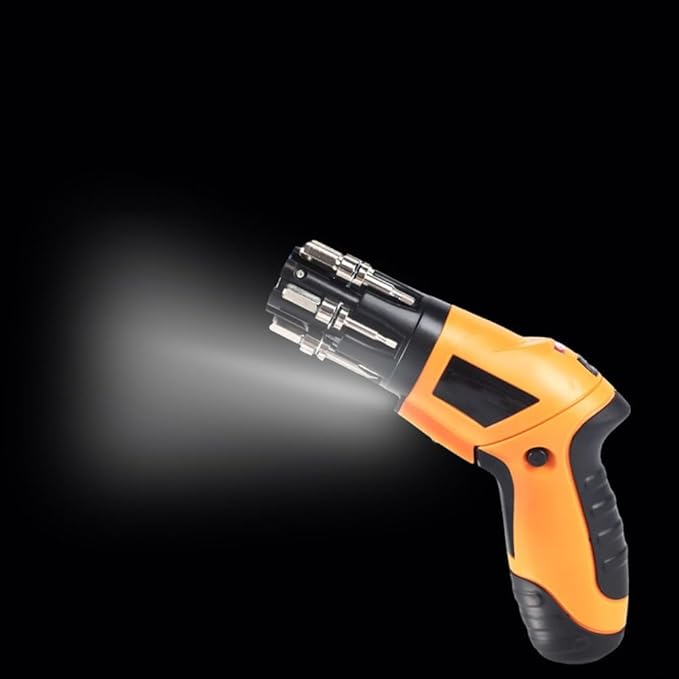 Rechargeable Cordless Electric Screwdriver Set With LED Light, Mini Drill Driver Tool For Home Repair And Assembly