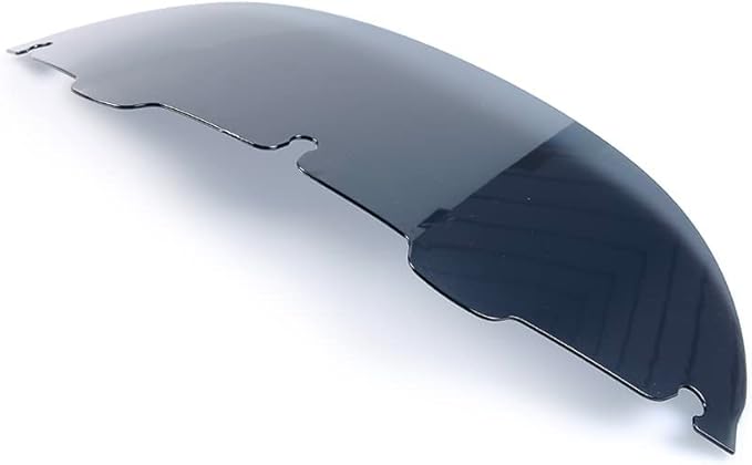 WYNMOTO Smoke 7" Windshield Windscreen Compatible for 96-13 Harley Davidson Touring Electra Glide Street Glide Tri Glide FLHT FLHTCU Ultra Classic Glide FLHX FLHTK Tri Glide 1996-2013 (Tint)