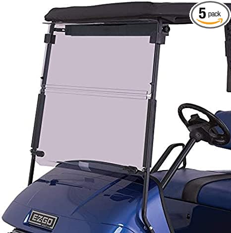 GCA EZGO TXT Folding Tinted Windshield 1994-2013