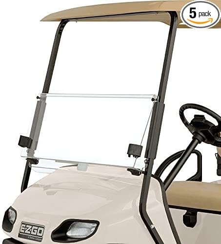 GCA EZGO TXT Folding CLEAR Windshield (Years 2014-2022)…