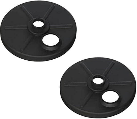Replacement Lawn Mower Wheel Dust Cover 532189403 Fits Sears，Husqvarna，Craftsman, AYP, Poulan, Poulan Pro Lawn Mower Wheel (2 Pack)
