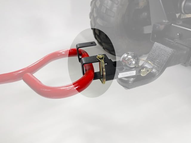 American-Made Premium Combo Hitch, Haul Pin Hitch, Handled Lawn, and Garden Equipment, or Wheeled Garbage Cans - by Garbage Commander