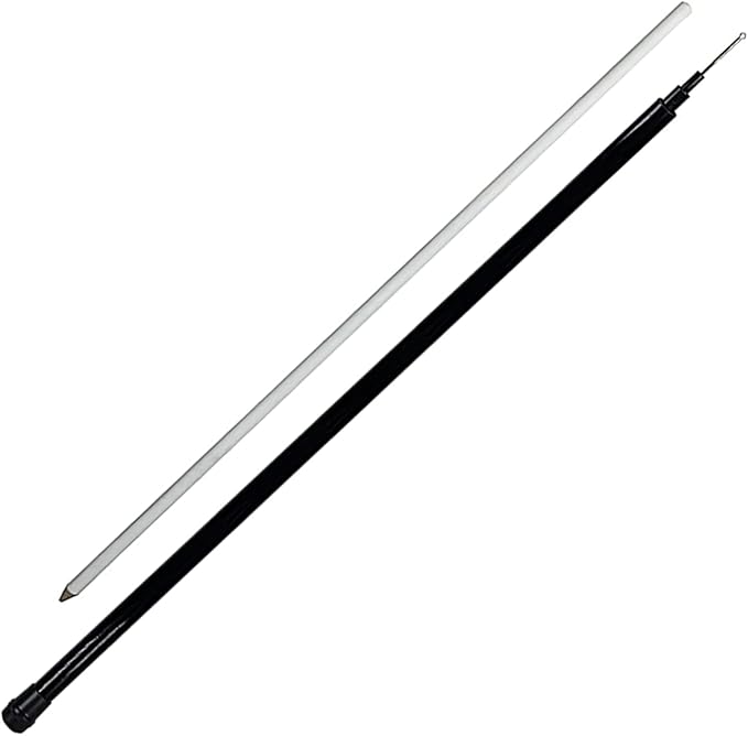 Bird Hawk Flying Kite with Pole Crops Farm Protector Bird Scarer Flying ONLY 6M Pole Without Kite