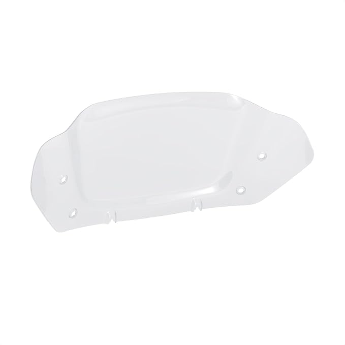 10" Wave Windshield Windscreen Wind Splitter Compatible for Harley Street Glide FLHX, CVO Street Glide FLHXSE 2023 2024 (Clear)