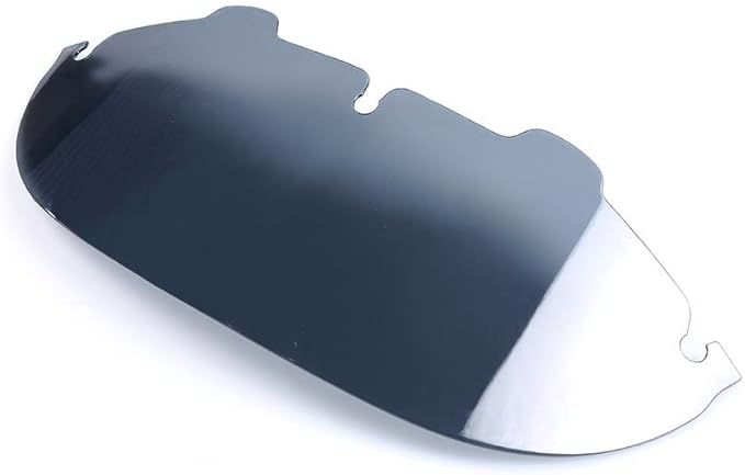 WYNMOTO Smoke 7" Windshield Windscreen Compatible for 96-13 Harley Davidson Touring Electra Glide Street Glide Tri Glide FLHT FLHTCU Ultra Classic Glide FLHX FLHTK Tri Glide 1996-2013 (Tint)