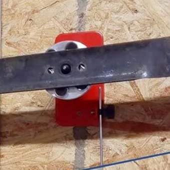 ERDLE Lawn Mower Blade Balancer Magnetic Wall Mount 42-047 (Red) #339075B