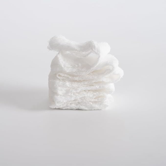 HOSPORA 100% Cotton Z Folded Sterile Compressed Gauze, 4.5 in x 4.1 Yards, First Aid and Emergency Kit Gauze Pads(Pack of 5)