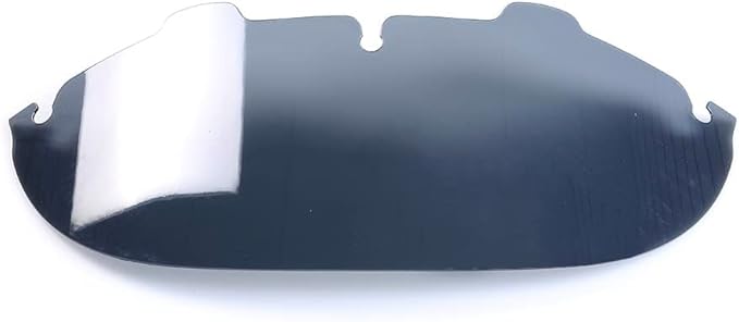 WYNMOTO Smoke 7" Windshield Windscreen Compatible for 96-13 Harley Davidson Touring Electra Glide Street Glide Tri Glide FLHT FLHTCU Ultra Classic Glide FLHX FLHTK Tri Glide 1996-2013 (Tint)