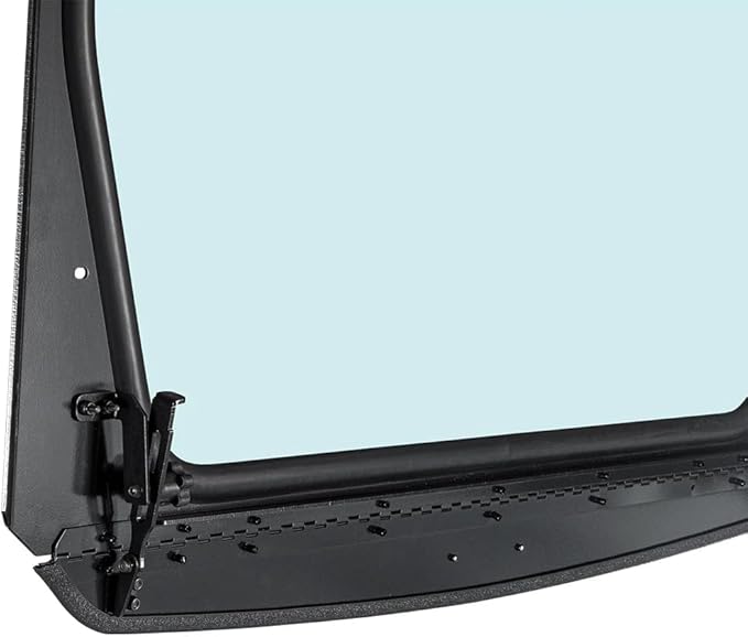 Front Windshield for Polaris Pro R (2025+) Shatter Resistant with Built-in UTV Windshield Vents, Easy Install Back Window, SXS Accessories for Rugged Terrain