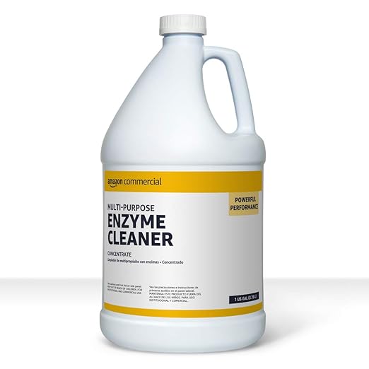 AmazonCommercial Multi-Purpose Enzyme Cleaner, 1-Gallon, 1-Pack