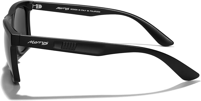 MERRY'S Square Polarized Driving Sunglasses for Men Women UV400 Protection S8413
