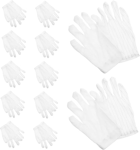 200pcs Esd Dotted Anti-static Gloves Washable Non-slip Work Mittens for Electronics Repair PC Building Automotive Use Protective Gear