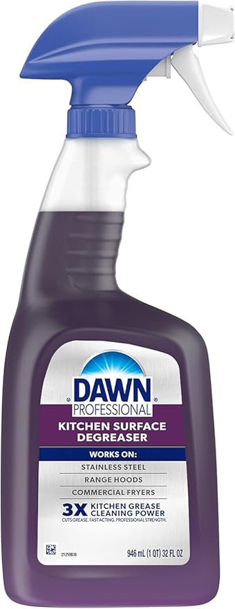 P&G Professional DAWN Kitchen Surface Degreaser - 32 Oz (Case of 6) - For Removing Tough Grease Found in Commercial Kitchens & Food Service (Packaging May Vary)