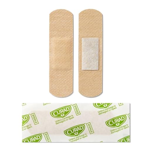 Curad Quickstop Flex-Fabric Bandages, Quickstop Bleeding Control Technology, 0.75" x 2.83", 30 Count (Pack of 3)