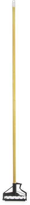SPARTA 4166404 Spectrum Fiberglass Mop Handle With Quik-Release For Cleaning, Commercial, Residential, 60 Inches, Yellow, (Pack of 12)