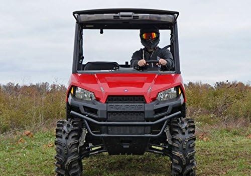 Super ATV Polaris Ranger Mid-Size Scratch Resistant Flip Windshield