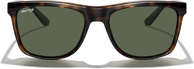 MERRY'S Square Polarized Driving Sunglasses for Men Women UV400 Protection S8413