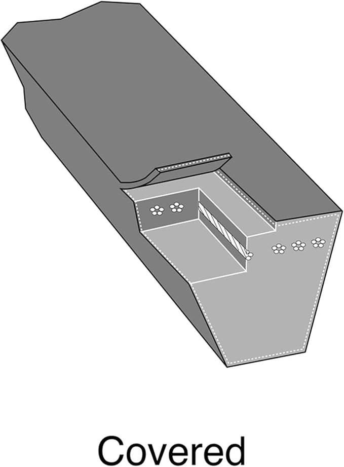 Stens 265-070 Belt Replaces AYP 161597 Husqvarna 532 16 15-97 531 30 07-73 82-3/4-Inch by-1/2-inch