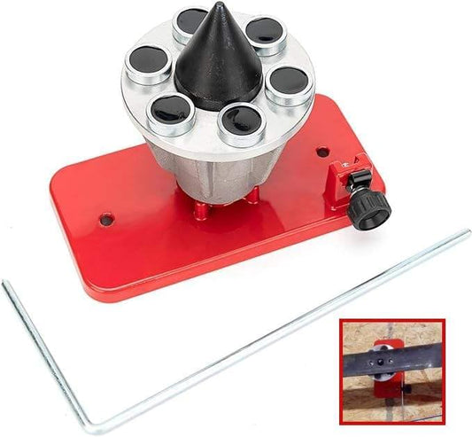 ERDLE Lawn Mower Blade Balancer Magnetic Wall Mount 42-047 (Red) #339075B