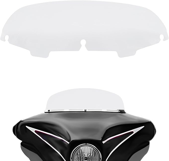 5" Windshield Windscreen Compatible for Harley Touring Electra Street Glide FLHX FLHT 1996-2013 (Clear, 5")