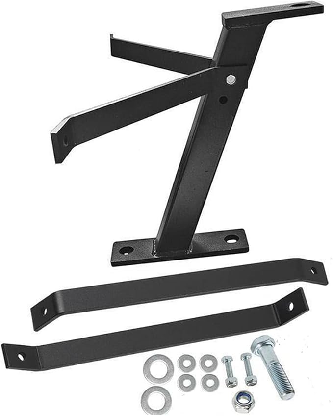 Lawn Mower Tractor Towing Hitch, Heavy Duty Garden Lawn Pro Tow Mower Hitch Kit Compatible with John Deere Cub Cadet Husqvarna Craftsman Riding Mowers,Black Powder Coated Finish