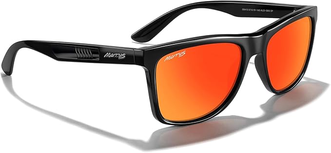 MERRY'S Square Polarized Driving Sunglasses for Men Women UV400 Protection S8413