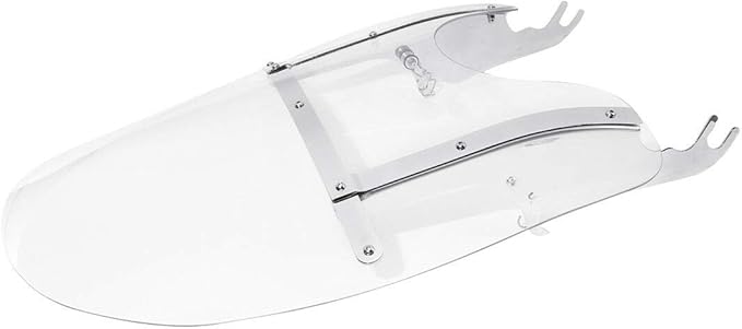 Green-L Clear Windshield Fit for Harley 2000-2017 Heritage Softail Classic Slim Deluxe Fat Boy Motorcycle Windscreen
