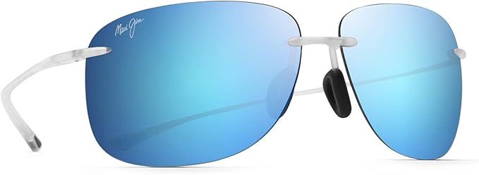 Maui Jim Polarized Men's and Women's Hikina Rimless Sunglasses