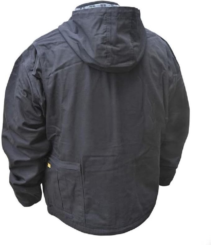 DEWALT Unisex Adult With 2.0ah Battery and Charger DEWALT Heated Heavy Duty Work Coat, Tobacco, 2X US