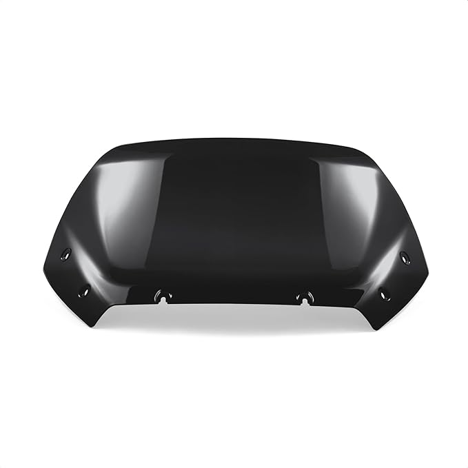11.5" Wave Windshield Windscreen Wind Splitter Compatible for Harley CVO Road Glide FLTRXSE, CVO Road Glide ST FLTRXSTSE, Road Glide FLTRX 2024 for CVO Road Glide FLTRXSE 2023 (Black)