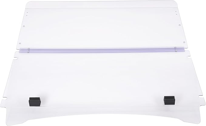 ECOTRIC Flip Folding Windshield Compatible with ICON I20 I40 I60 I20L I40L I60L Flip Golf Cart Windscreen Clear