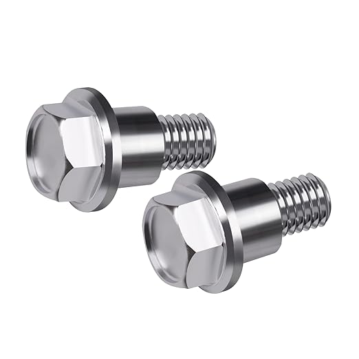 2PCS 532196539 Shoulder Bolts Compatible with Several Riding Mower Application Including Deck Suspension & Chassis,Replacement Bolt fit for Husqvarna 2042LS 2348LS LGT2654 LTH18538 TC38