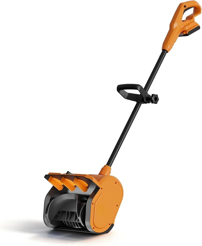 Electric Snow Shovel-Cordless Snow Removal Kit with Direction Plate & Dual-Safety Switch,Max 10" Throw Distance,Compatible with Dewalt 20V Max Battery (Tool Only)