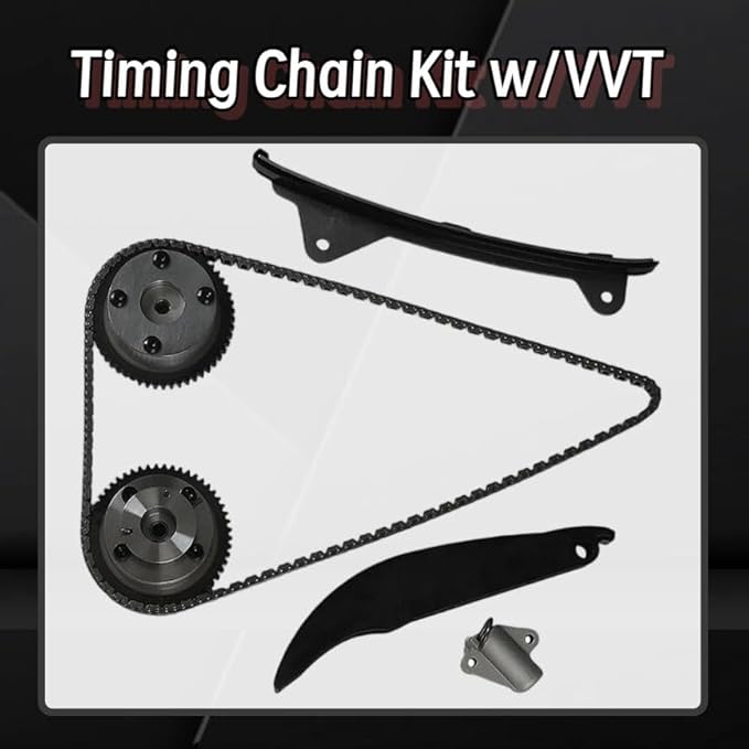 G4NB 1.8L Engine Overhaul Rebuild Kit w/Crankshaft Con-rod Piston Kit Timing Chain Kit VVT Sprocket Fit For Hyundai Elantra Kia Forte 2012-2016 Replaces OE #23110-2E711 622V6-2EH00 23041-2E100