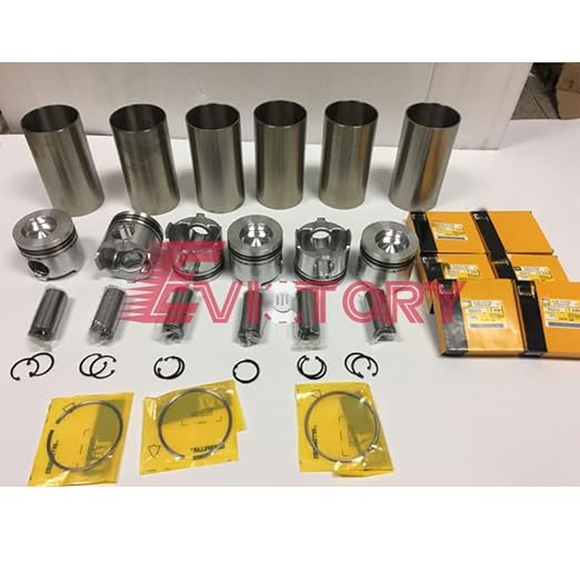 for Caterpillar CAT 3116-T 3116T 3116 Rebuild Overhaul kit valves Guides + Piston + Ring + Liner + Complete Gasket Set + Engine Bearing kit