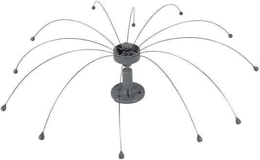 Bird Barrier Daddi Long Legs - 4 Ft | Scare Birds Away with Innovative Bird Spider Design | Bird Deterrent for Outside | Easy Installation on Roofs, Boats & HVAC Units | Durable Stainless Steel/Delrin