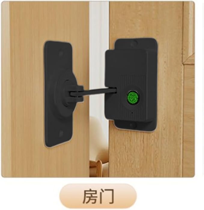 Smart Fingerprint Lock Designed For Child Safety On Doors Drawers Cabinets With Mounting Options