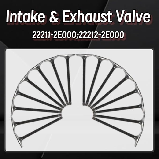 G4NA 2.0L Engine Overhaul Rebuild Kit w/Crankshaft Rods Timing Chain Kit Piston Kit Head Gasket Set Fit For Hyundai Elantra Tucson Kia Soul Forte 2014-2019 2.0L G4NA Engine 23110-2E501 623V6-2EH00